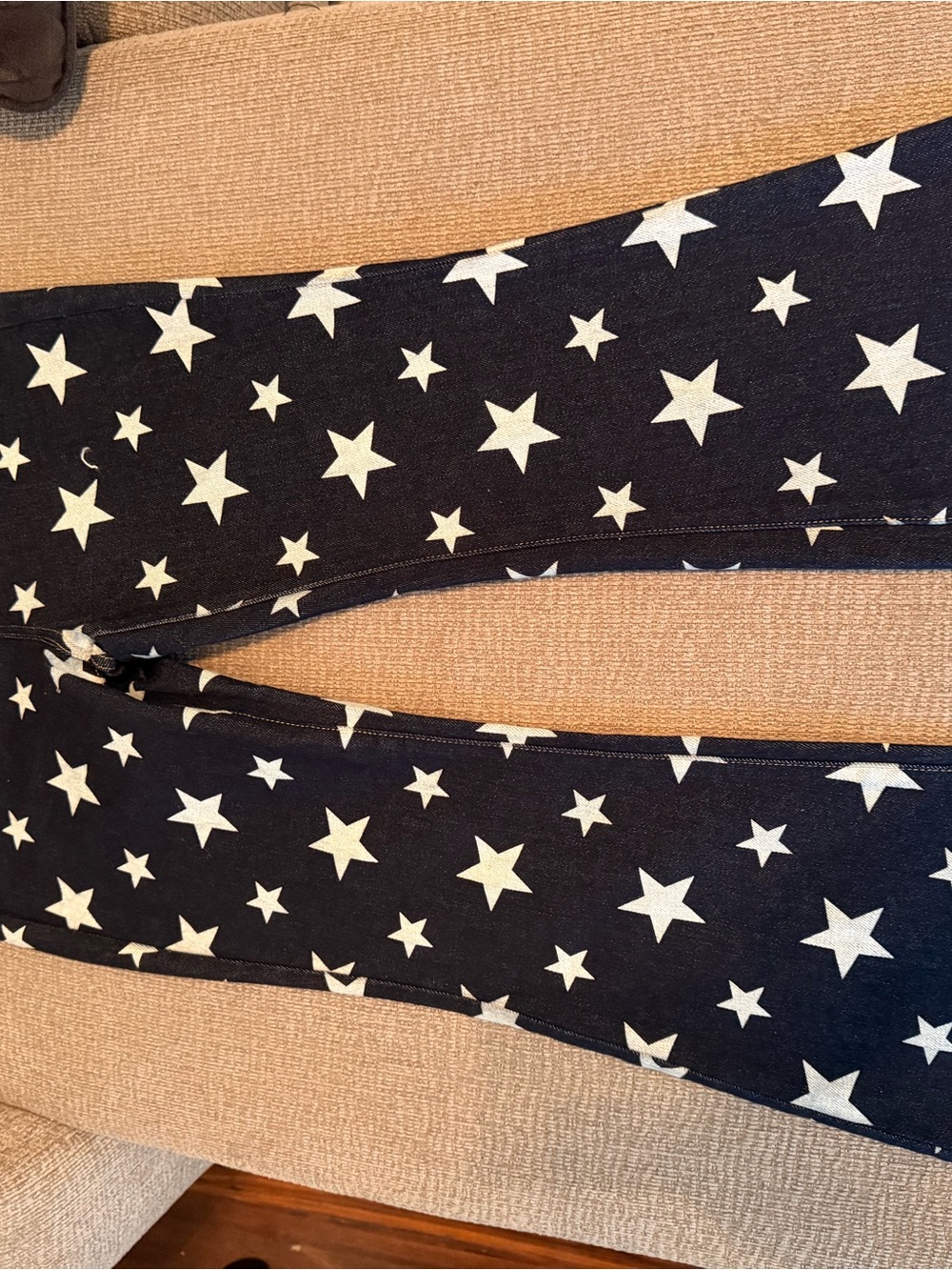 Judy Blue Navy Blue Star Flare Jeans